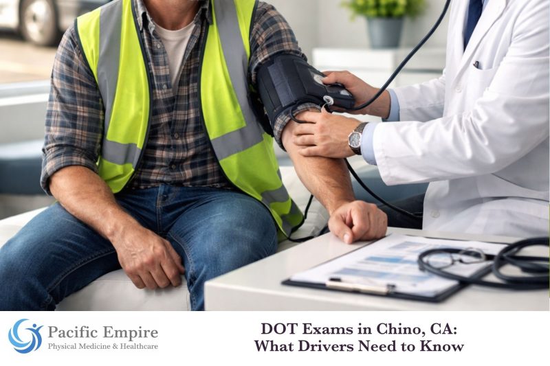 DOT Exams in Chino, CA: What Drivers Need to Know